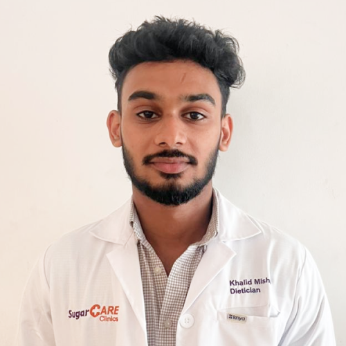 Mr. Khalid Mishhal P T, SugarCARE Dietician