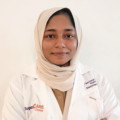 Ms. Fathima Sabna K, SugarCARE Dietician