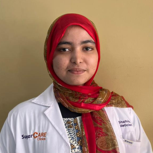 Ms. Shahida C, SugarCARE Dietician
